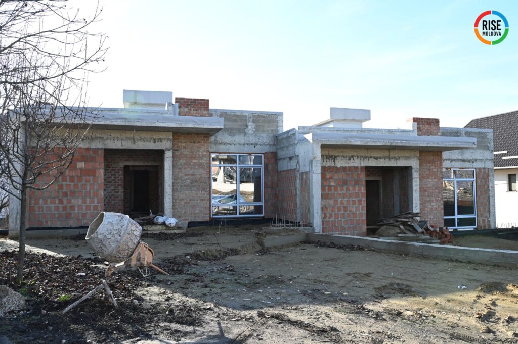 Duplexul familiei Vrabie, cumpăra pe datorie de la Ion Magaliuc. Decembrie 2025. Foto: Nadejda Roșcovanu/ RISE Moldova